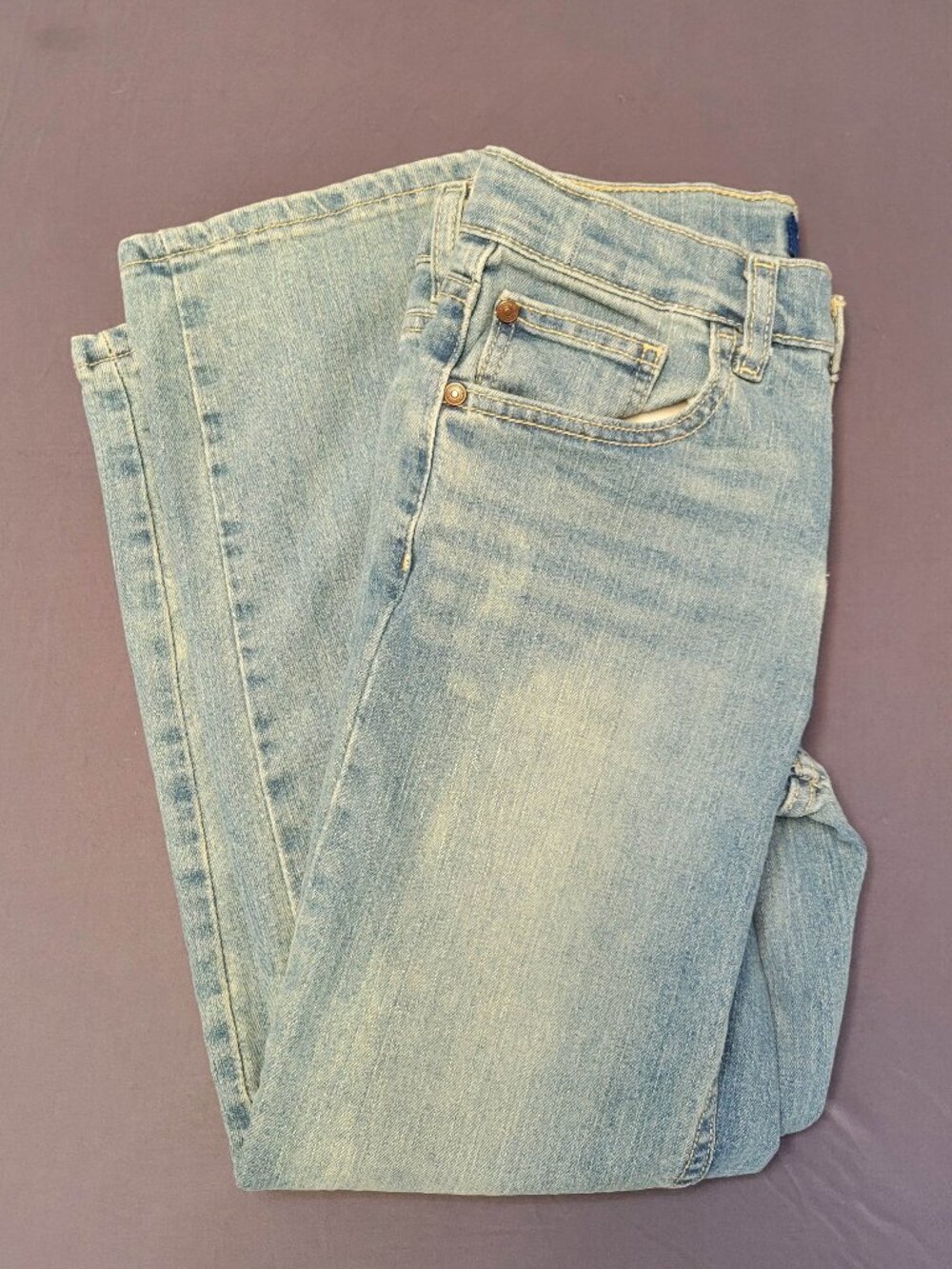 Arizona Jeans Light Wash Pants Youth Boys 10 Regular